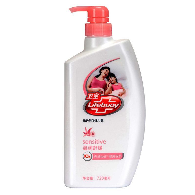 卫宝先进健肤沐浴露温润舒缓720ml