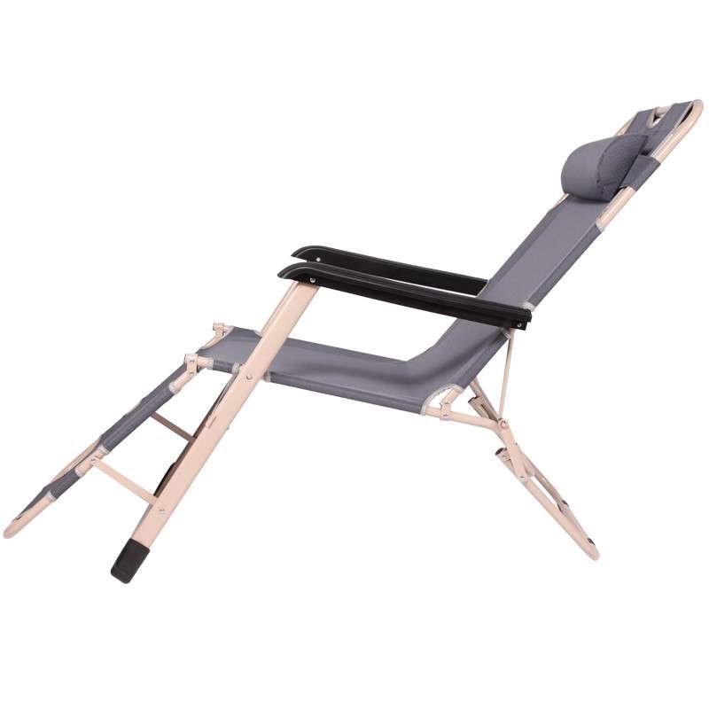 午憩宝 两用躺椅折叠床 加宽加固办公室午休床 躺椅折叠椅单人午休椅