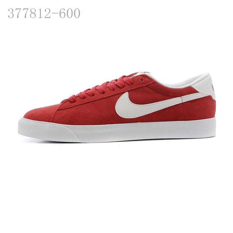 耐克男鞋 NIKE板鞋运动休闲鞋跑步鞋开拓者跑鞋旅游鞋377812-090 红色 41码