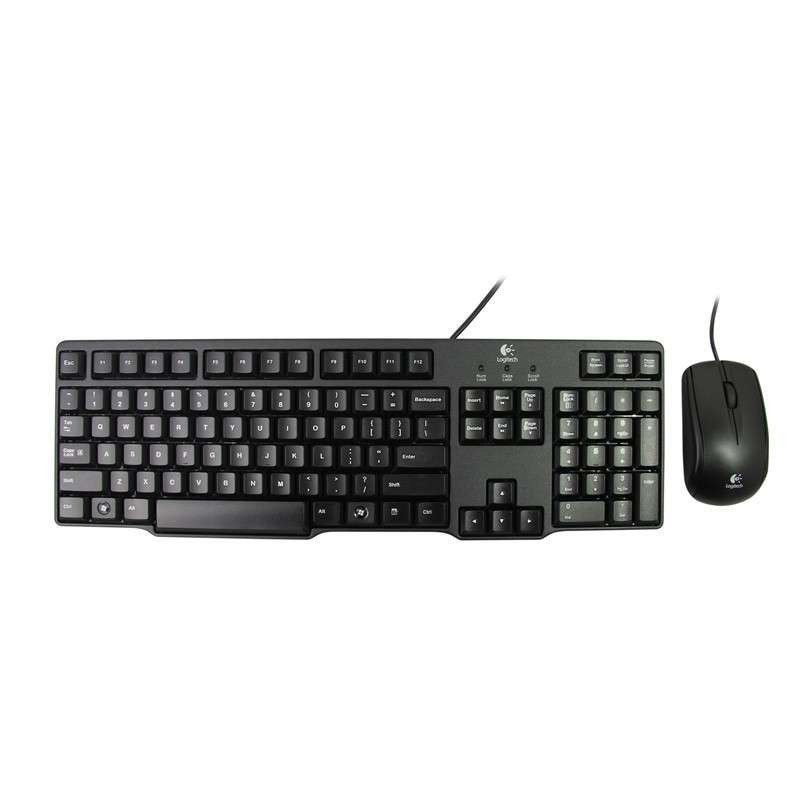 罗技（Logitech）MK100二代有线经典键鼠套装(920-003646)