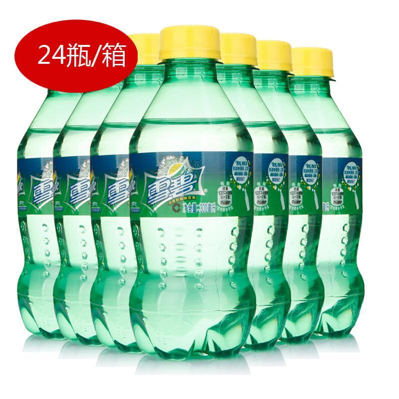 雪碧 清爽柠檬味 汽水 300ml 装箱