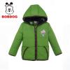 巴布豆(BOBDOG)正品秋冬潮流 巴布豆男童时尚连帽棉服男宝宝保暖棉衣