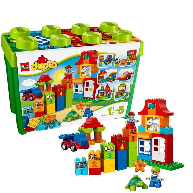 LEGO 乐高 Duplo 得宝系列乐高得宝豪华乐趣盒 10580