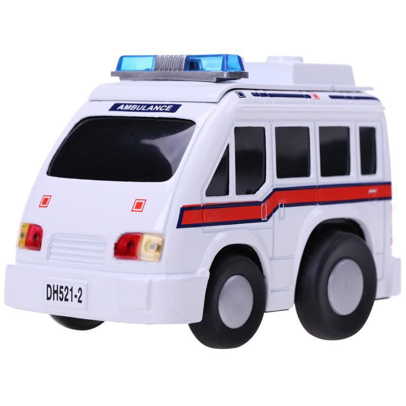 eti Q版声光玩具 4850(回力120救护车 益智玩具车模)