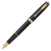 派克(PARKER)卓尔纯黑丽雅金夹墨水笔