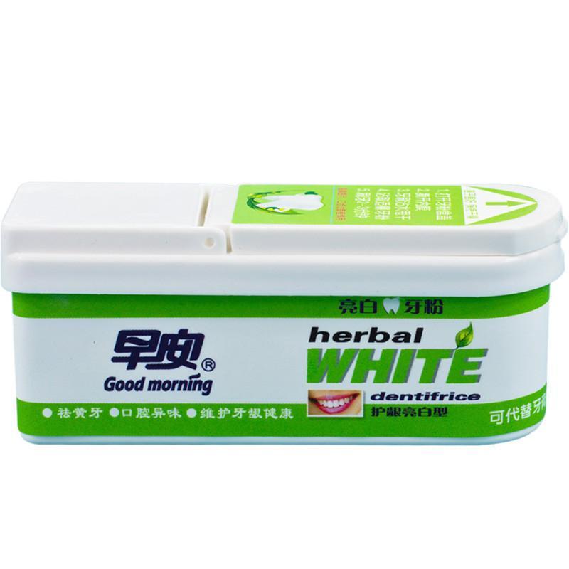 早安 亮白牙粉（护龈亮白型）45g