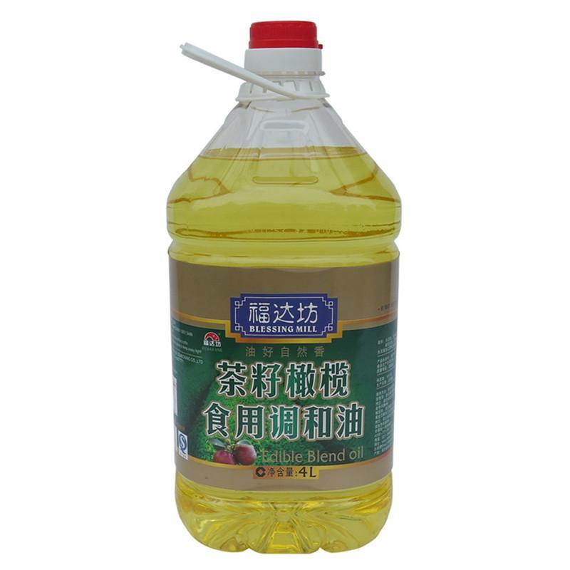 福达坊 茶籽橄榄食用调和油 4L