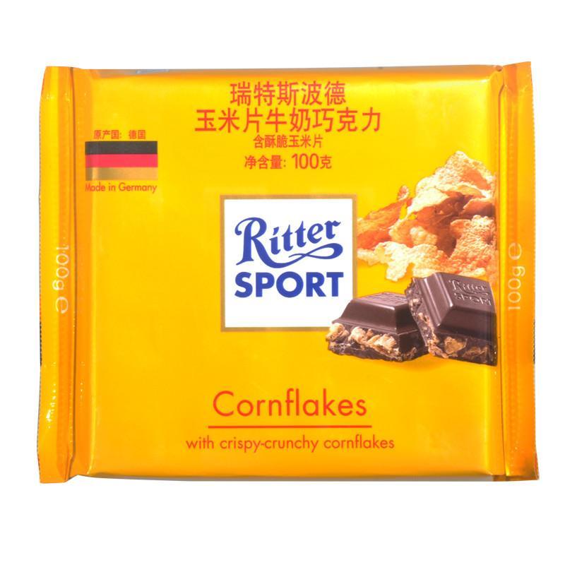 瑞特斯波德玉米片牛奶巧克力100g