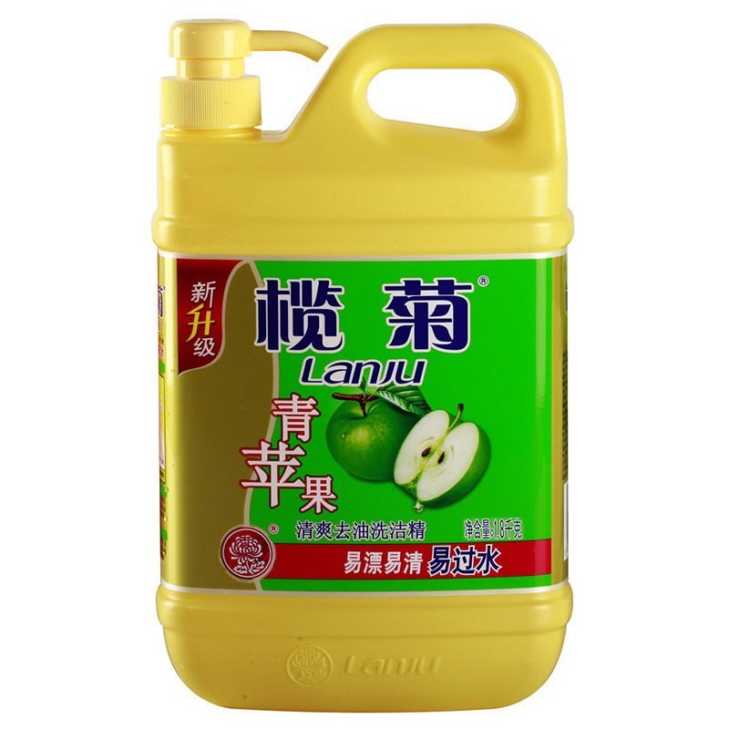 榄菊 青苹果清爽去油洗洁精1.8kg