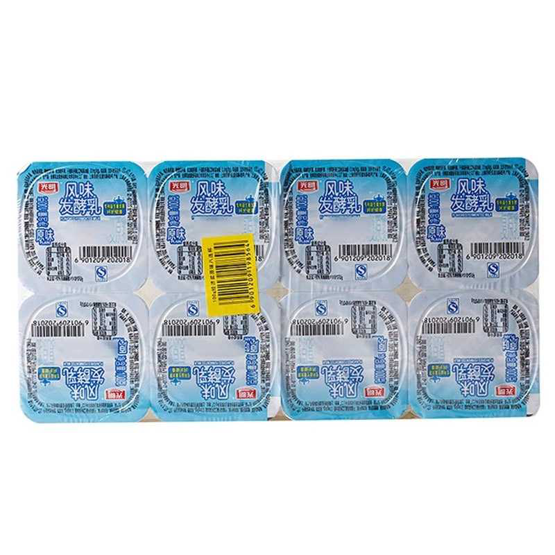 光明健能优酪乳原味发酵乳100g*8