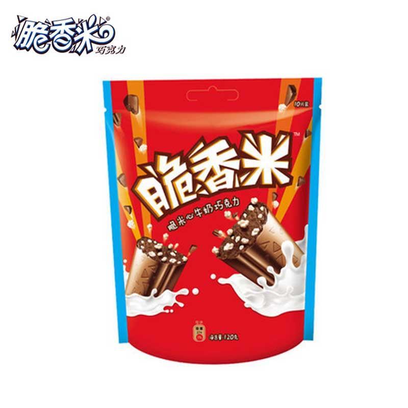 德芙 脆香米脆米心牛奶巧克力 120G/袋