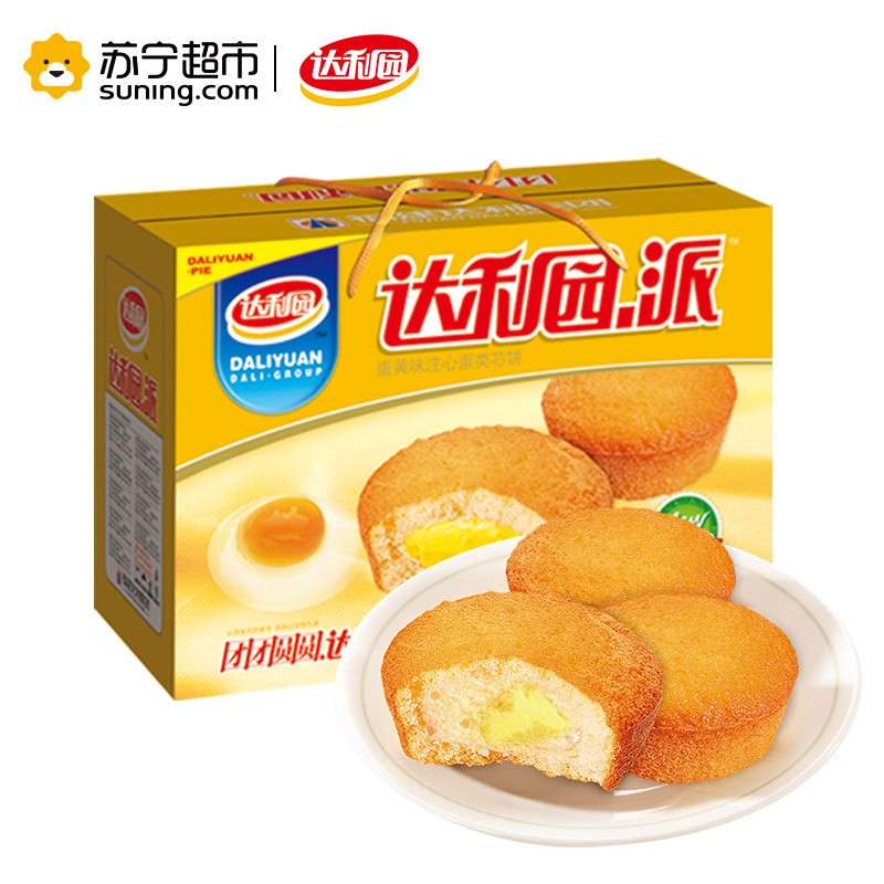 达利园蛋黄注心派650g
