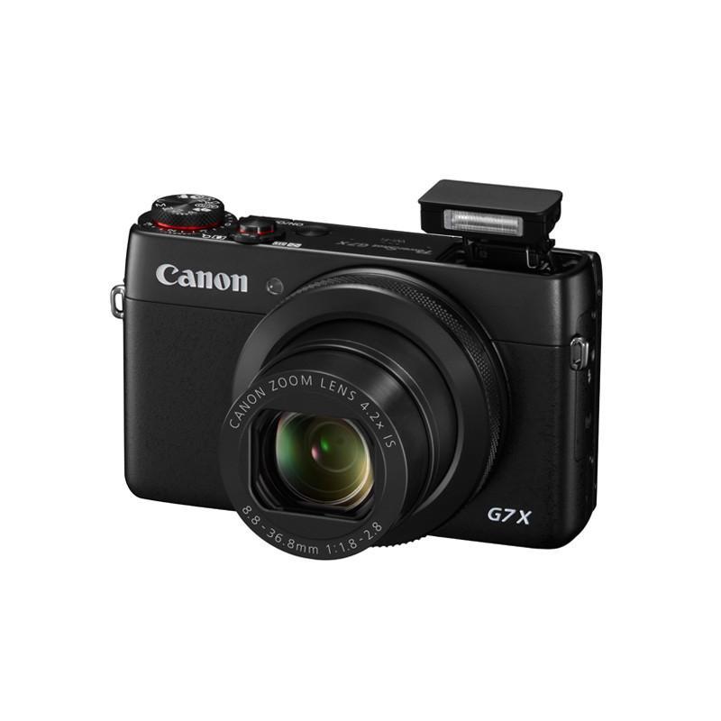 佳能 数码相机 PowerShot G7 X（黑）+猫头鹰相机软包