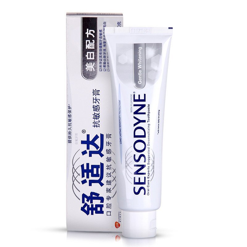 舒适达美白配方牙膏180g