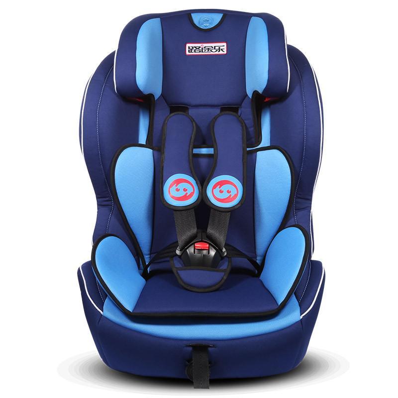 路途乐 路路熊S LLXS3S303 汽车儿童安全座椅 isofix/Latch接口(约9月-12岁)宁静蓝
