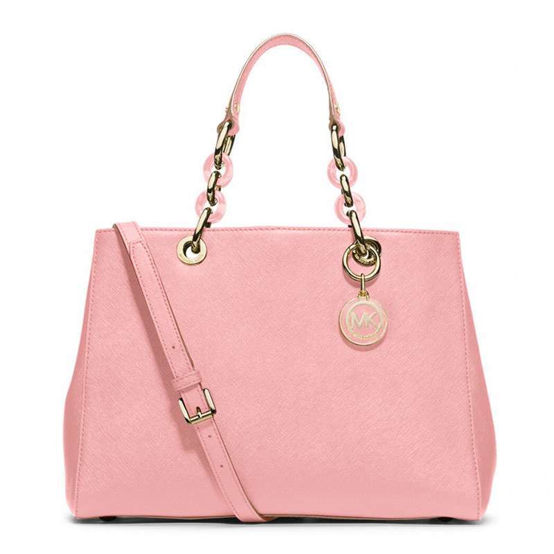 迈克.科尔斯(MICHAEL KORS)女包 牛皮戴妃包中号单肩手提多用女包 多色选 30S3TCYS2L 酒红