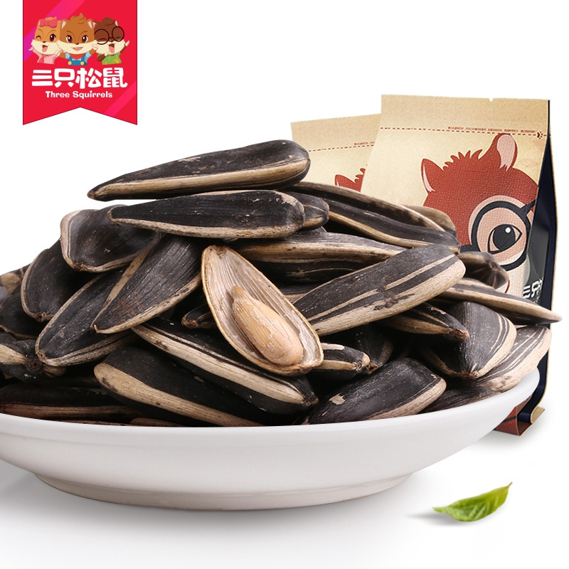 三只松鼠 奶油味瓜子168g