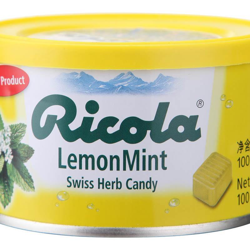 Ricola利口乐香草润喉糖（柠檬味）100g