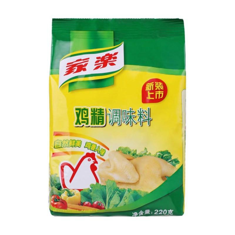 家乐鸡精220g高清实拍图