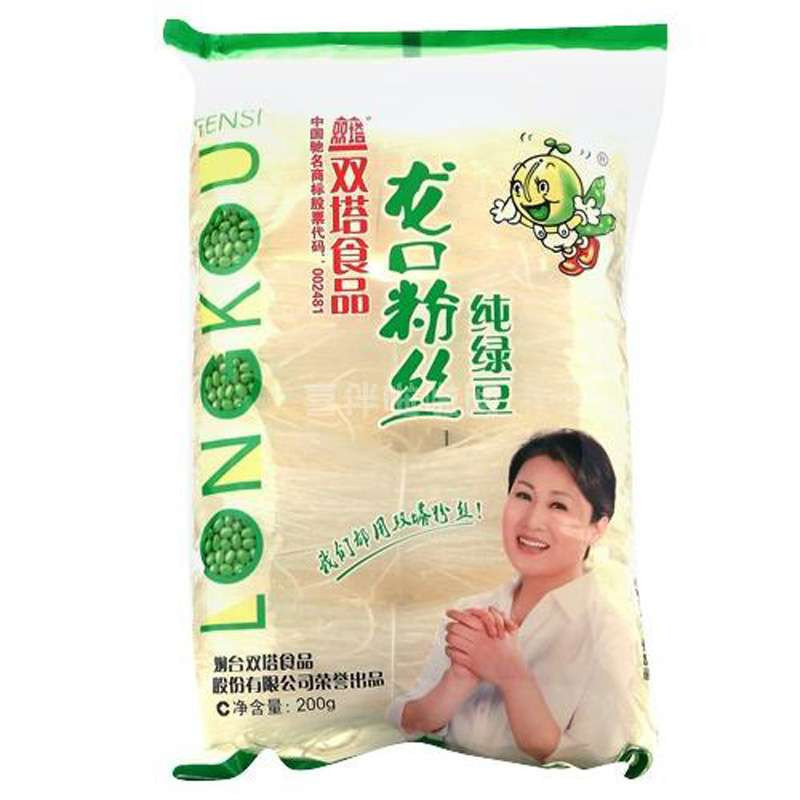双塔纯绿豆龙口粉丝200g