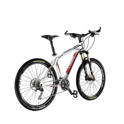 14新款千里达极限x8高级山地车30速禧玛诺油压碟刹线控气叉自行车 哑