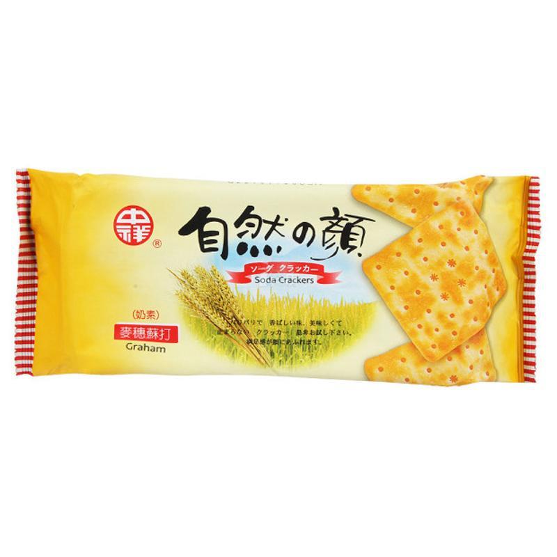 自然之颜 麦穗苏打饼干 140g/袋