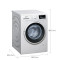 西门子(SIEMENS) WM10P1601W 8公斤 滚筒洗衣机(白色)