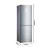 惠而浦（Whirlpool） 333升风冷两门冰箱BCD-333WLEW（绚丽银）