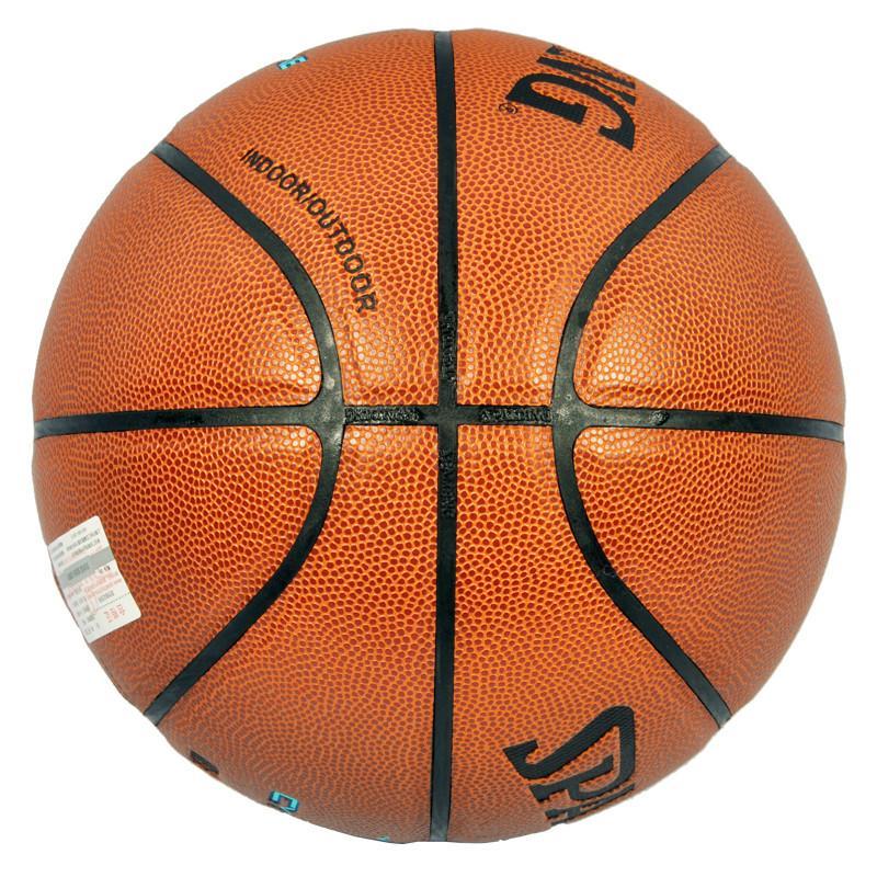 spalding 斯伯丁 74-414 cyclone 涂鸦系列 篮球 pu材质 橙色
