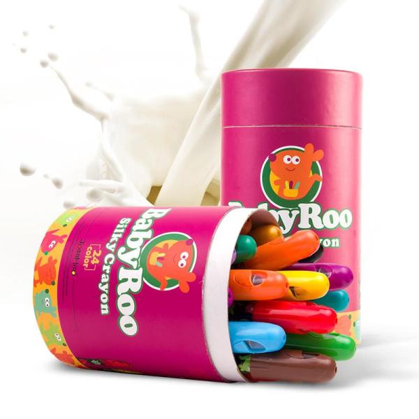 美乐(joanmiro)24色旋转蜡笔油画棒 儿童文具 绘画工具