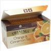 英国川宁(TWININGS) 柑桔肉桂果香红茶25包*2g 波兰进口茶叶袋泡茶包