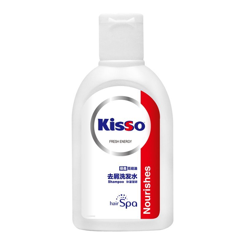 kisso极是无硅油去屑洗发水补湿强韧80ml 威露士出品