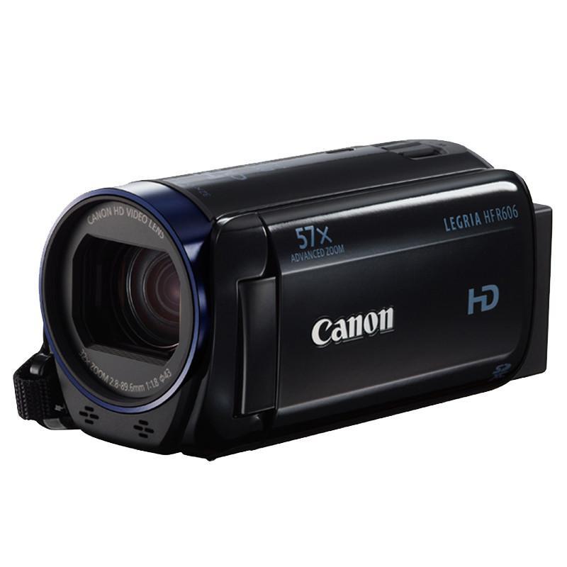 佳能（Canon） LEGRIA HF R606 数码摄像机 黑色