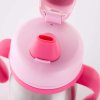 膳魔师THERMOS不锈钢保温杯宝宝学饮鸭嘴杯水杯带手柄防漏TYBS-203 200ml 适合年龄：5个月以上宝宝