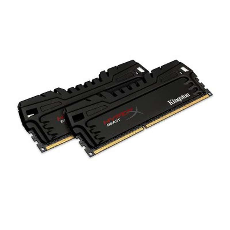 金士顿(Kingston)骇客神条 Beast系列 DDR3 2400 8G(4Gx2条) HX324C11T3K2/8