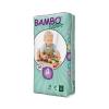 丹麦原装BAMBO Nature班博自然系列 宝宝婴儿透气纸尿裤尿不湿 4号60片7-18KG