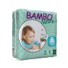 丹麦原装BAMBO Nature班博自然系列 宝宝婴儿透气纸尿裤尿不湿 5号27片12-22KG
