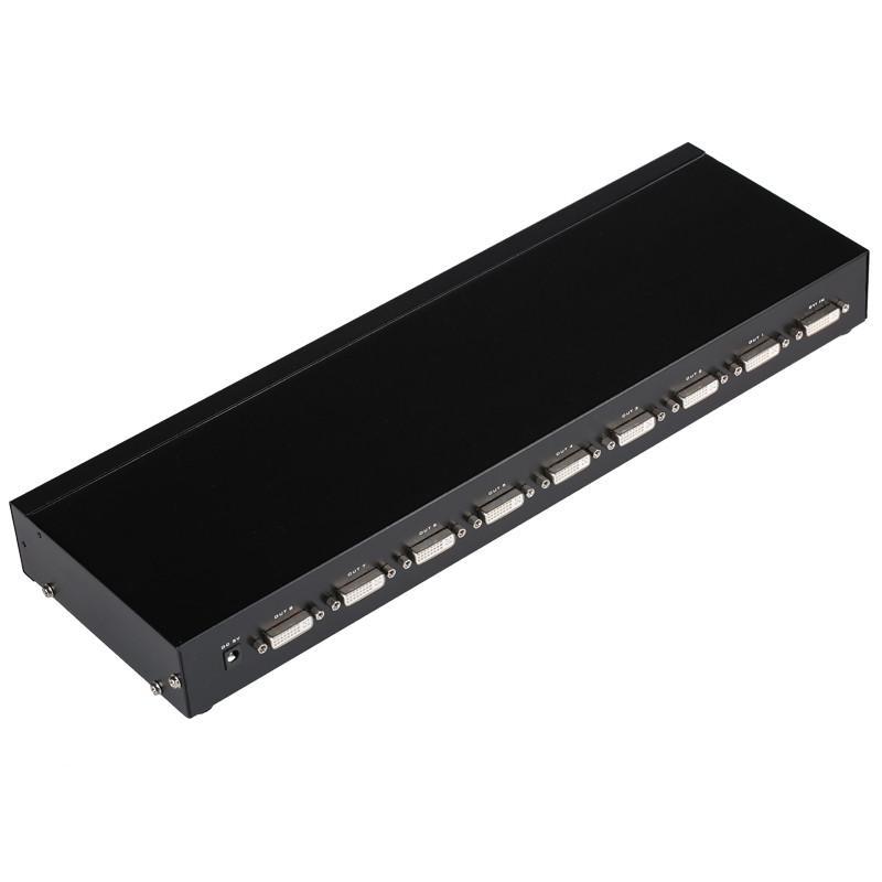 迈拓维矩 MT-DV8H 8口DVI分配器 一分八 dvi接口1进8出高清工程级