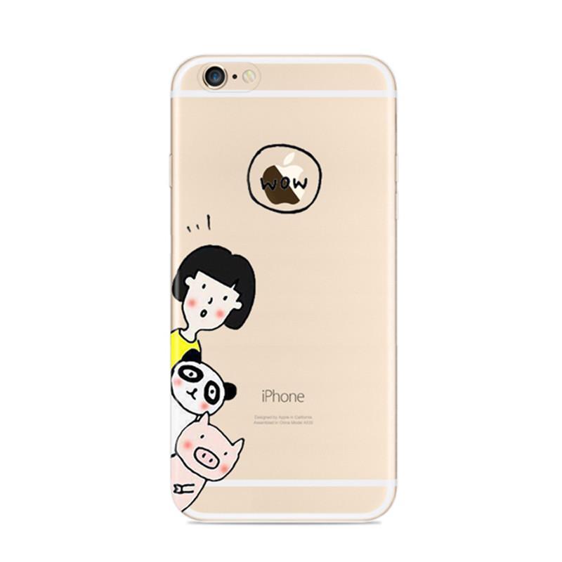 苹果6手机壳 彩绘透明软tpu 苹果6手机套 iphone6保护套 苹果6保护壳