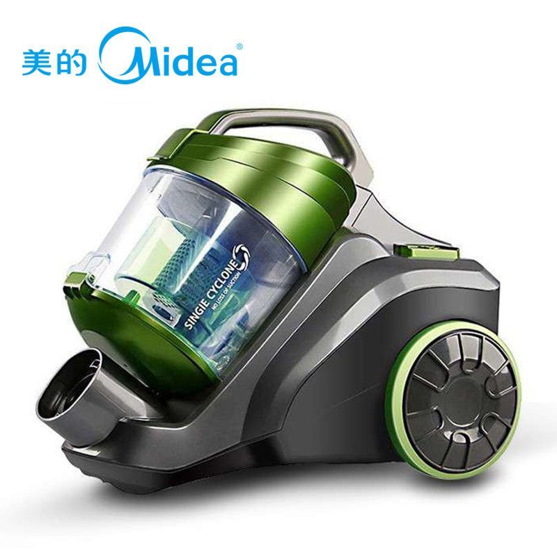 美的（Midea） 吸尘器 C3-L148B 绿色 卧式 干式 尘杯