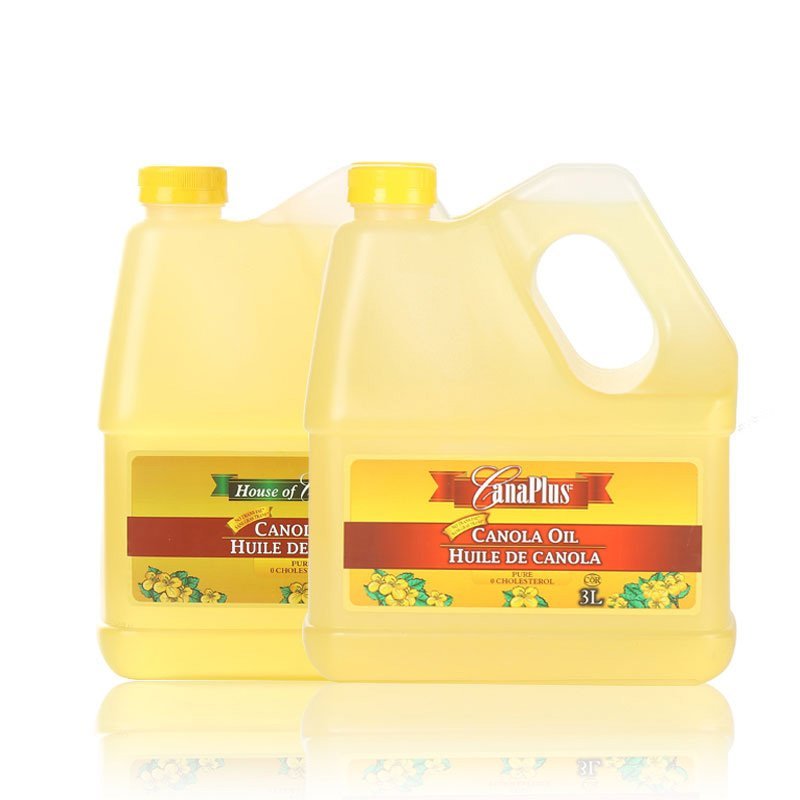 加拿世家/CANAPLUS 芥花籽油（红标）3L+（绿标 ）3L