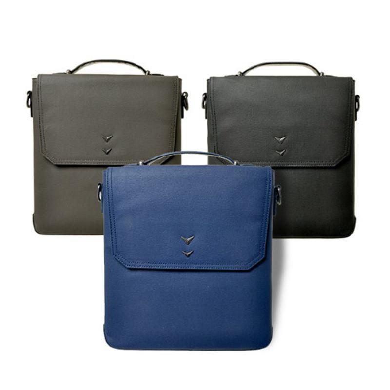 [Viamonoh] BUSINESS LINE 迷你单肩文件包26cm×29cm×9cm（长/高/宽） 黑色