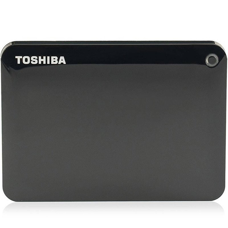 东芝（TOSHIBA）V9 CANVIO高端分享系列1T 移动硬盘 2.5英寸USB3.0 经典黑
