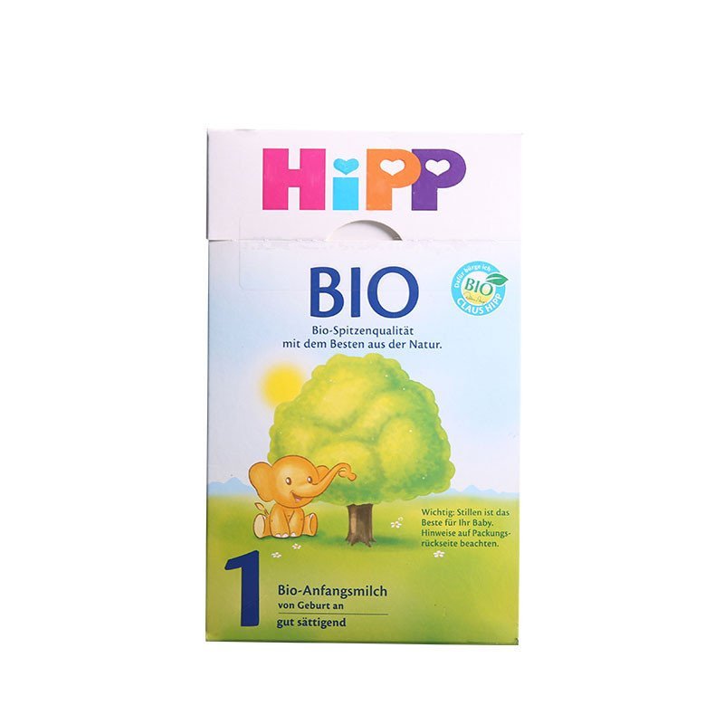 【保税区 原装进口】德国原装进口 喜宝HIPP 婴幼儿奶粉BIO 有机1段 600g （0-6个月）保税区现货
