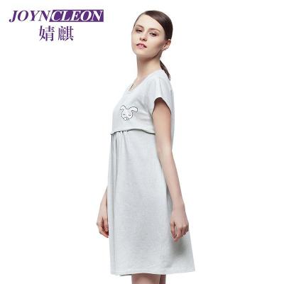 【婧麒旗舰店孕妇家居服】joyncleon/婧麒 孕妇月子服外出短袖纯棉