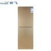 新飞（Frestec) BCD-261YCHG 261升 双门冰箱 （水涟漪玻璃金）