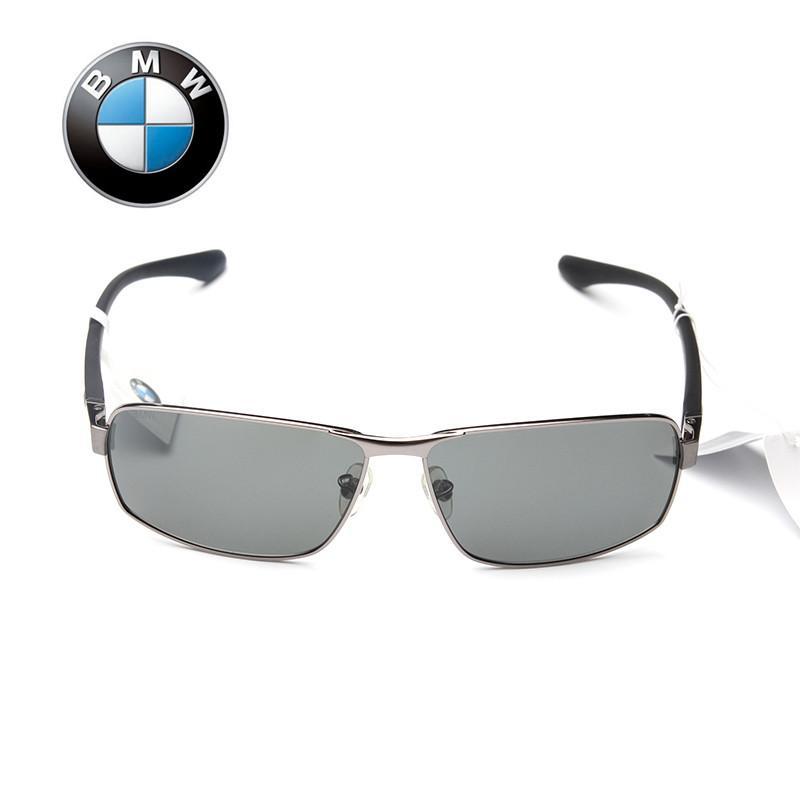 bmw/宝马 太阳镜男潮人偏光镜蛤蟆镜墨镜太阳眼镜驾驶镜bmwb82015 银