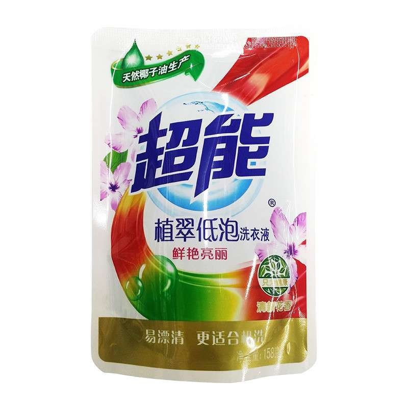 超能植翠洗衣液(鲜艳亮丽)158g