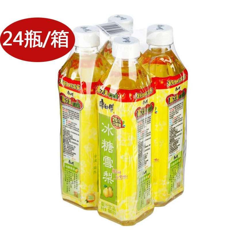 康师傅冰糖雪梨梨汁饮品四连瓶500mL*4
