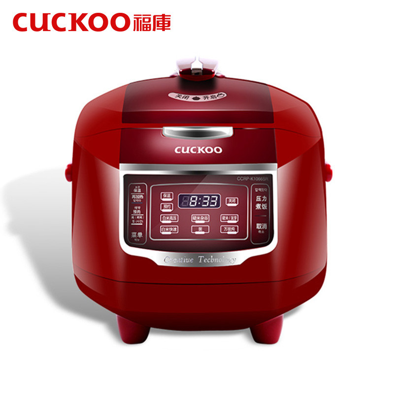 韩国CUCKOO/福库CCRP-K1066SR智能5L高压电饭煲麦饭石型聚能内胆糙米发芽特价爆款